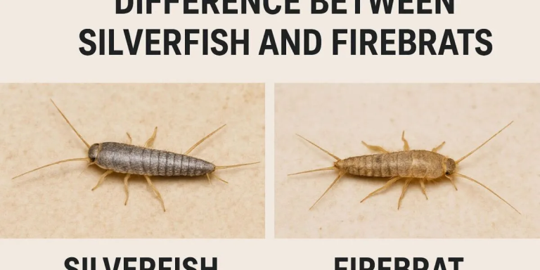 Difference Between Silverfish & Firebrats | Phantom Pest Control