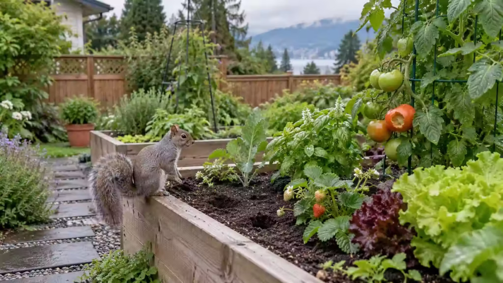 How to keep squirrels away from garden