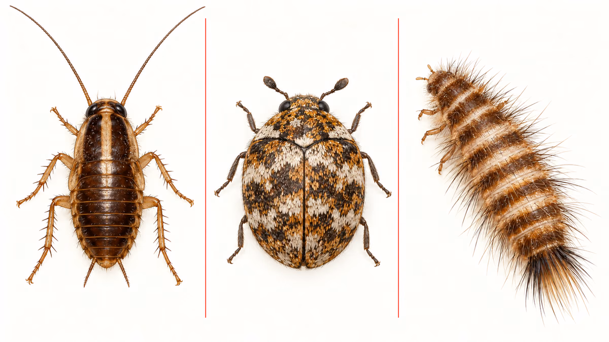 Baby Cockroach or Small Beetle