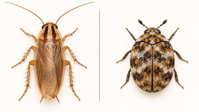 cockroaches or beetles