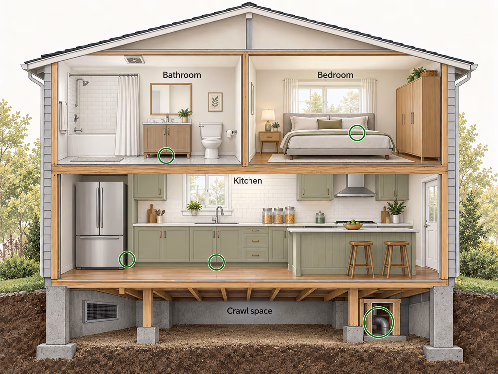 Where Pests Hide in Vancouver Homes